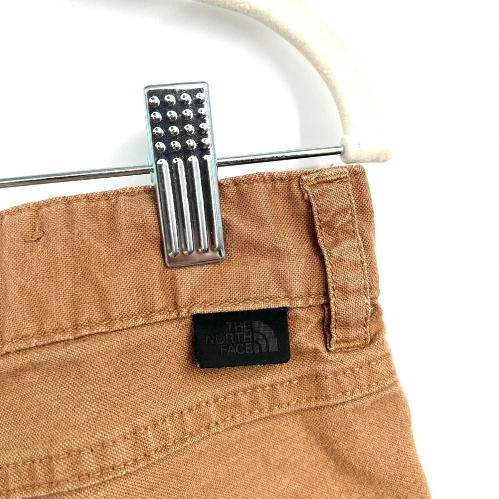 The North Face outdoor gorpcore tan brown trail‎ pants 30 articulated knees